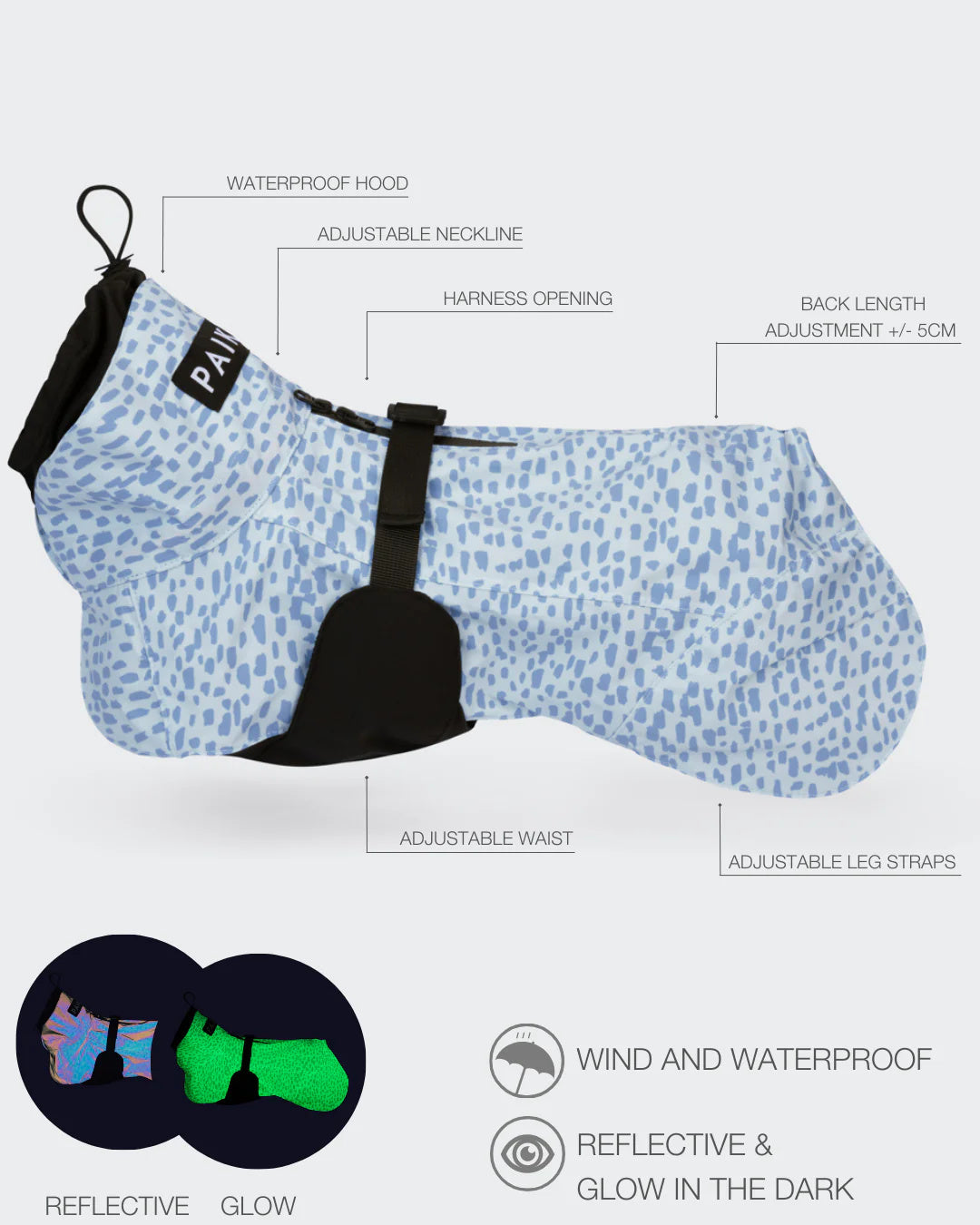 Raincoat PAIKKA Raincoat 2.0 Baby Blue