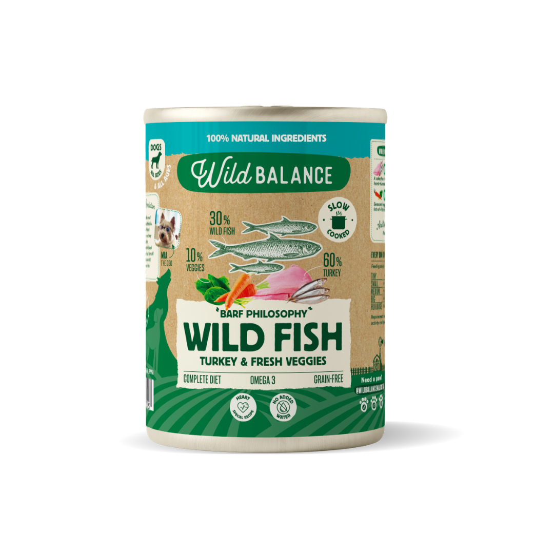 Wild Balance Wet Dog Food with Wild Fish and Turkey