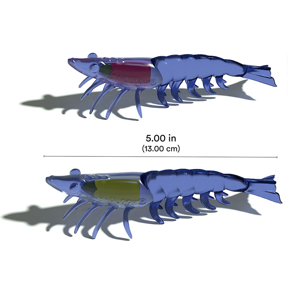 Žaislų rinkinys katėms su katžole "Playology Pouncing Crawfish 2-pack"