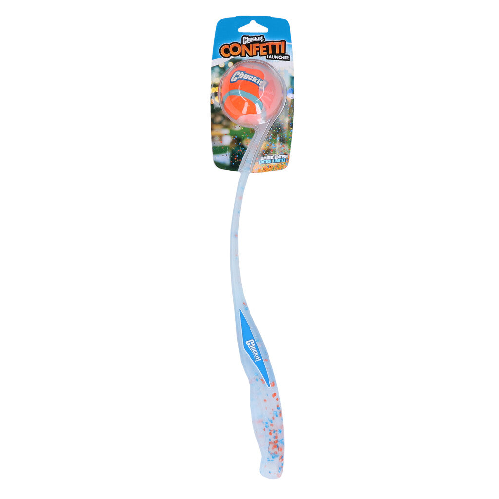 Ball with a throwing stick for dogs "Chuckit! Confetti Launcher"