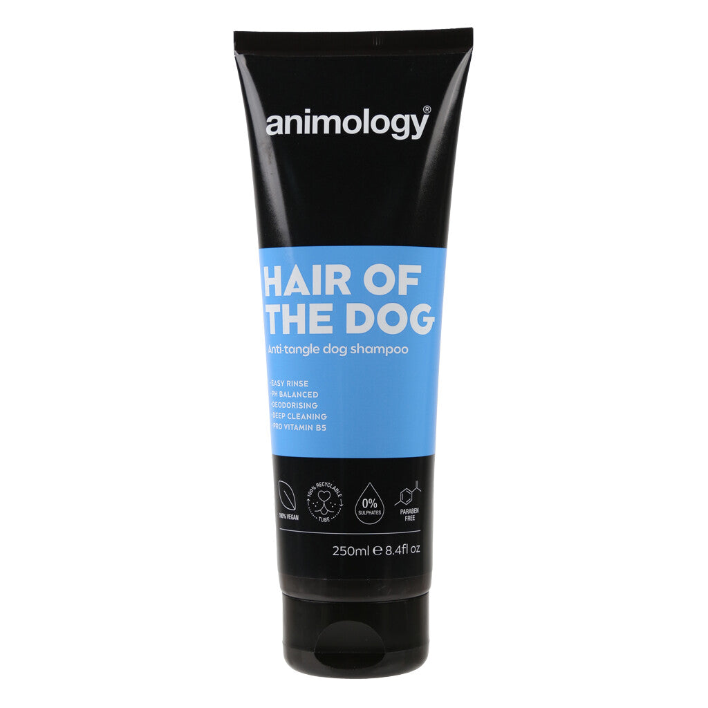 Shampoo for dogs with long fur against tangles Animology Hair of the Dog Shampoo (250 ml)
