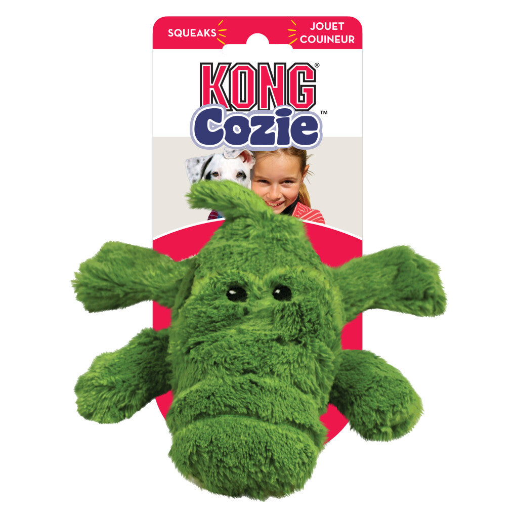KONG Cozie Ali Alligator Toy