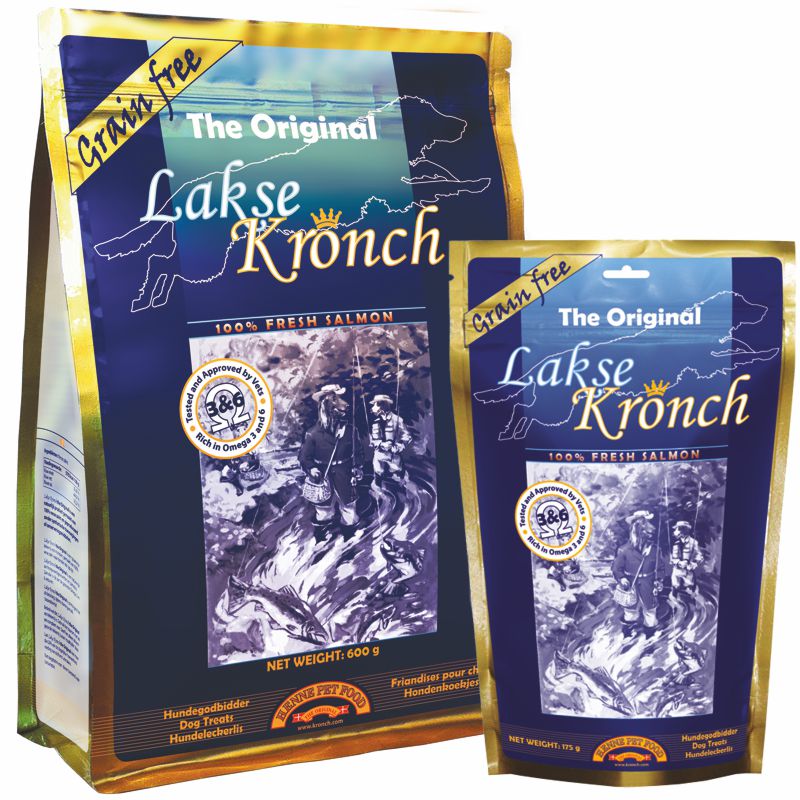 Kronch Original Treats for dogs with salmon