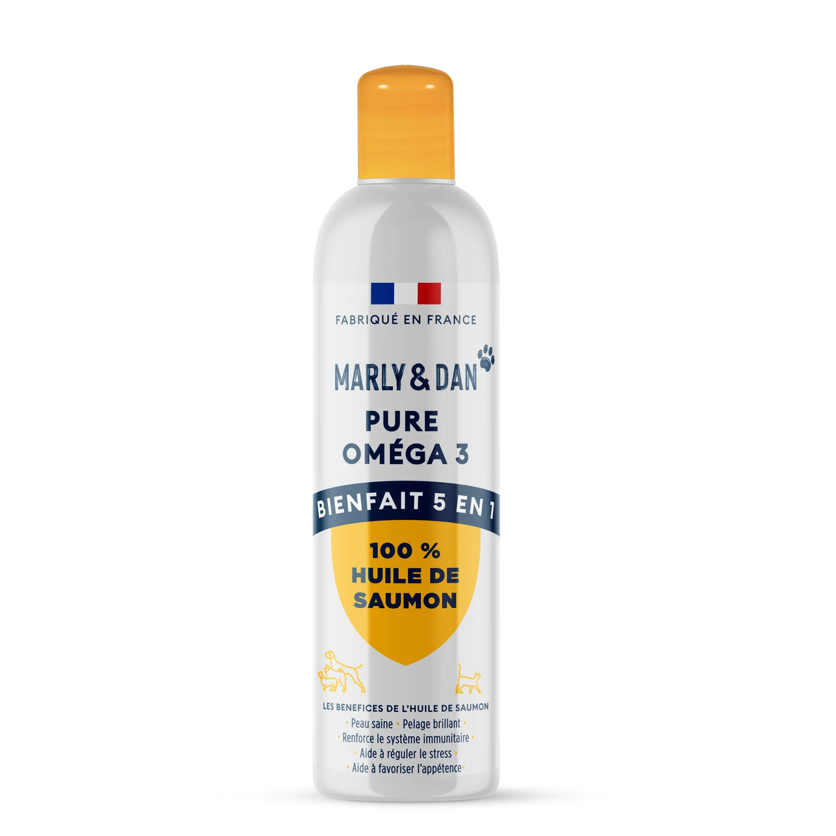Marly & Dan salmon oil for dogs and cats PURE OMEGA 3