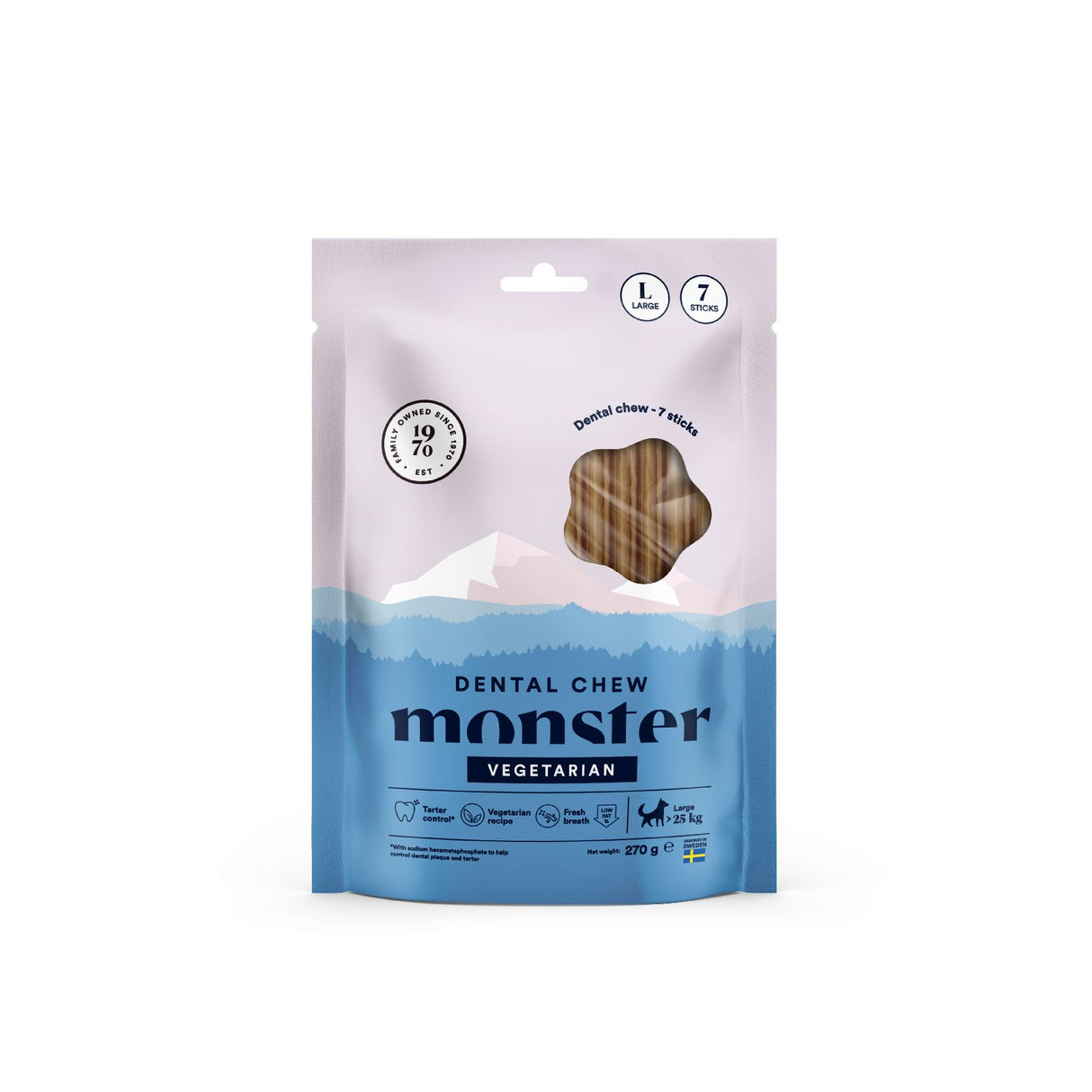 Dental Chew Vegetarian Meatless Dog Chews