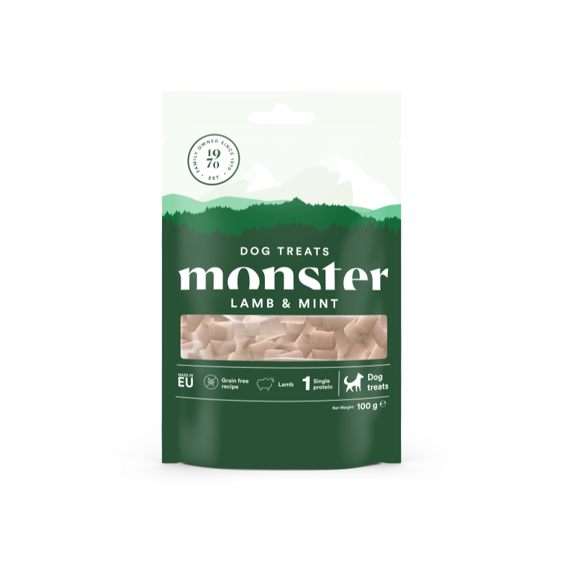 Monster Dog Treats Lamb and Mint Dog Treats