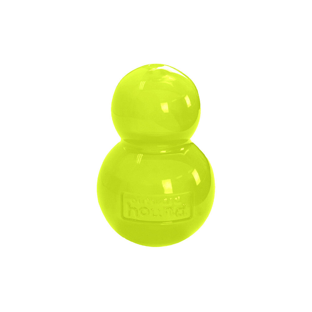 Interactive and treat-filled dog toy "Outward Hound Double-Tuff L Green"