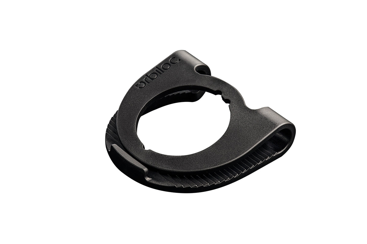 Holder for attaching the Orbiloc Dog Dual lamp "Orbiloc Clip"