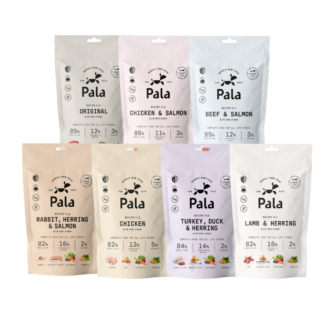 Pala dog food bundle (7 pcs x 100 g)