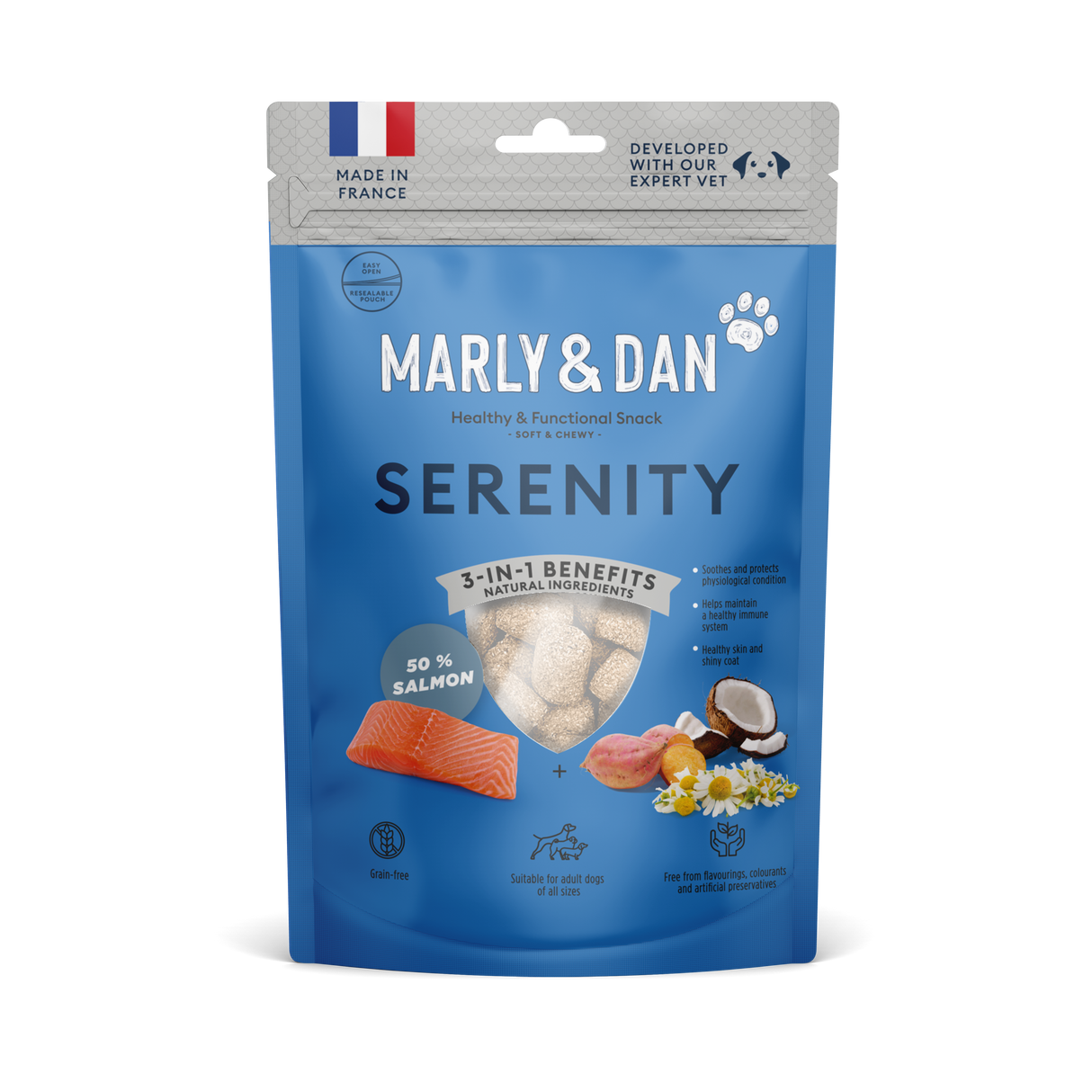 Marly & Dan soft treats for dogs SERENITY