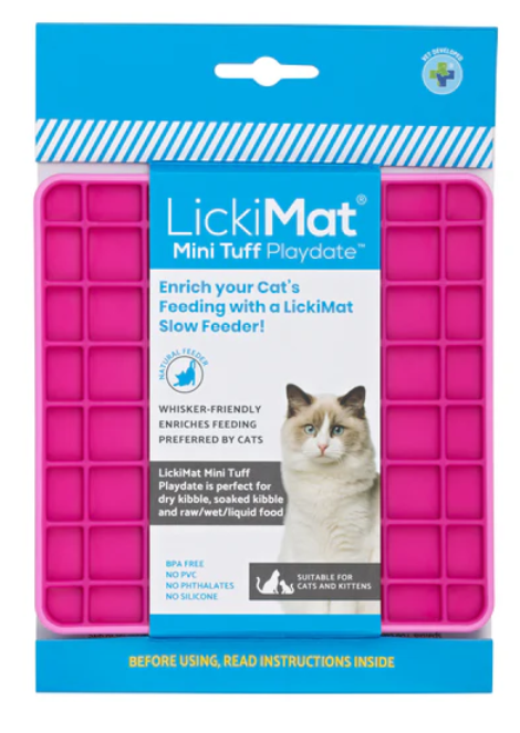 Lick Mat for Cats "LickiMat Mini Tuff Playdate"