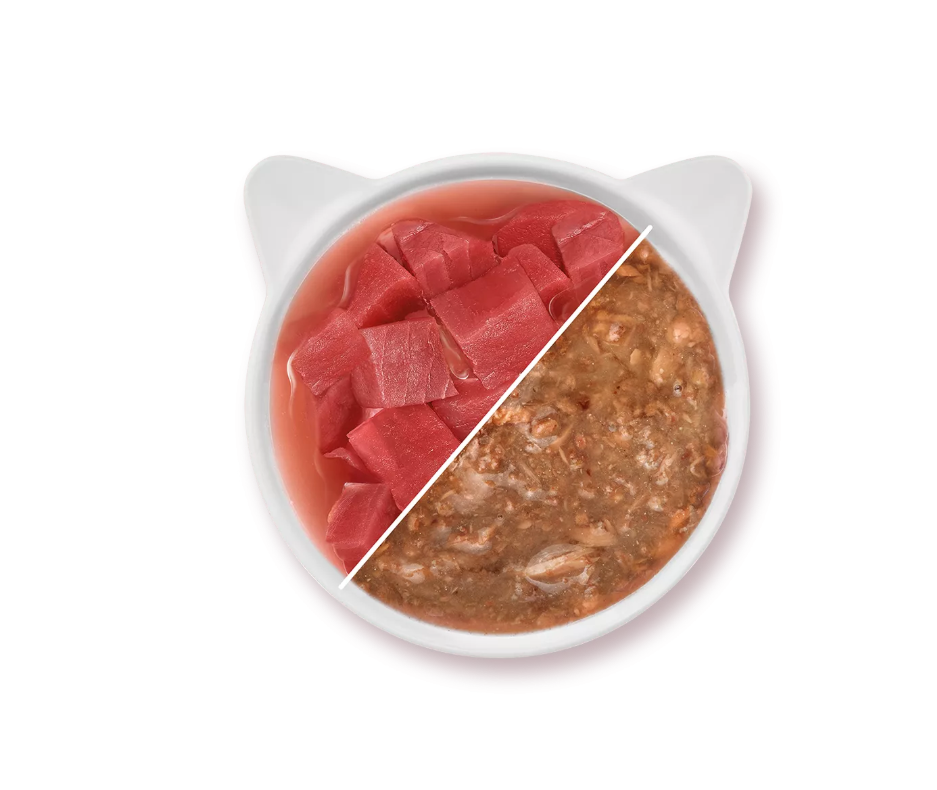 Wow Cat wet food for adult cats with tuna in sauce