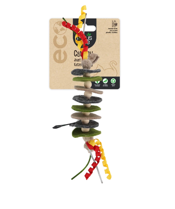 Toy "Minus One Classic Felt Cat Toy Rope"