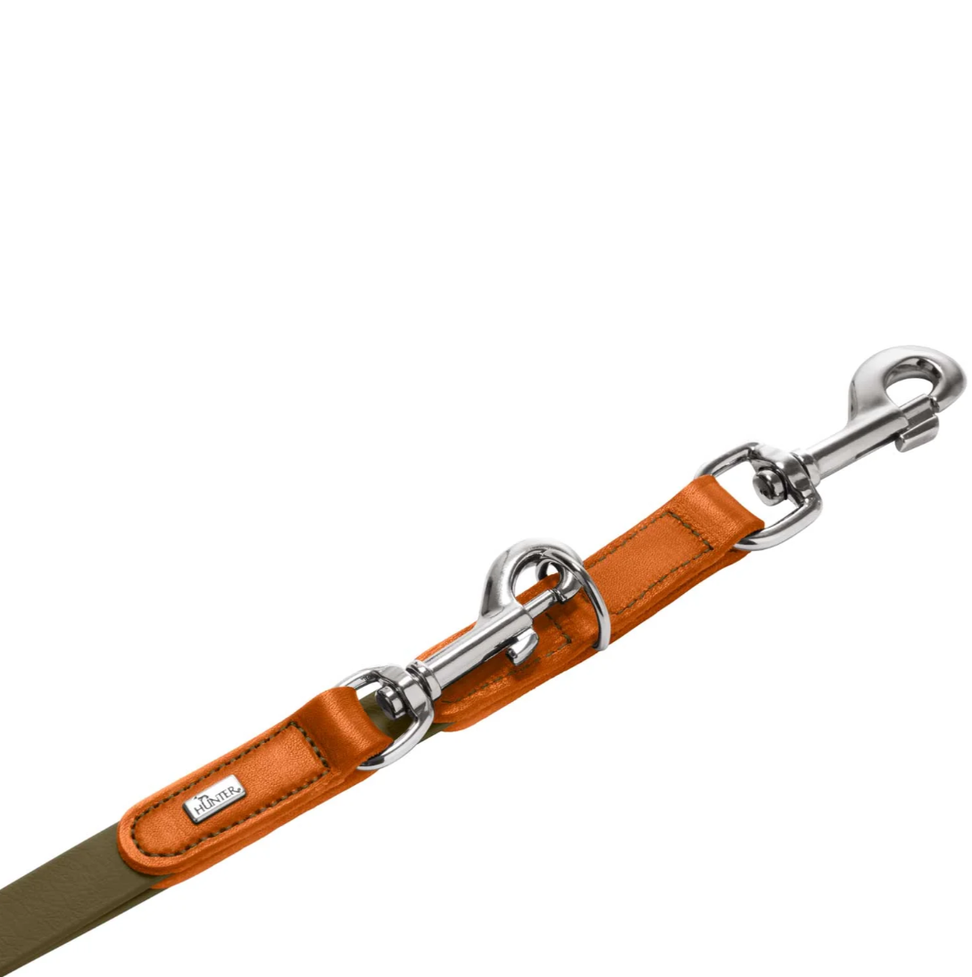 Leash "Hunter BioThane x Leather"