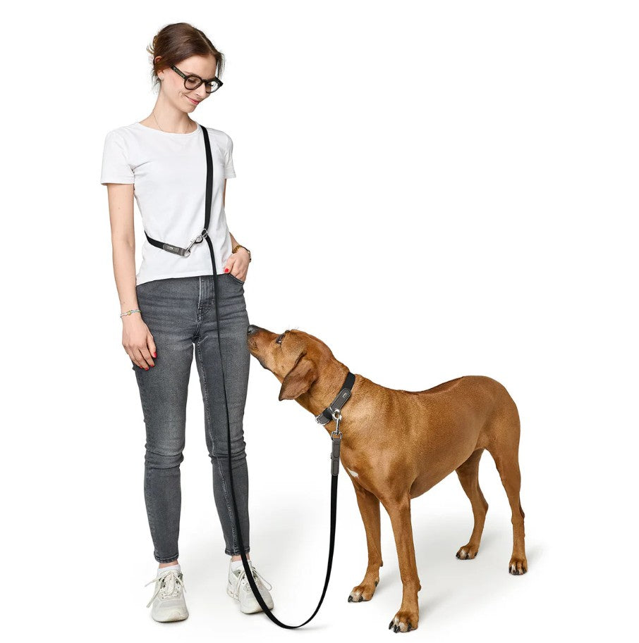 Leash "Hunter BioThane x Leather"