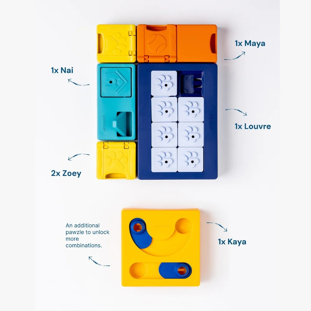 Pawzler Smarty Set puzzle for dogs