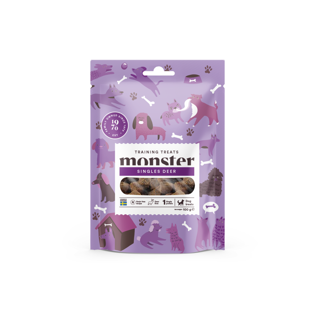 Monster Dog Training Treats with Venison