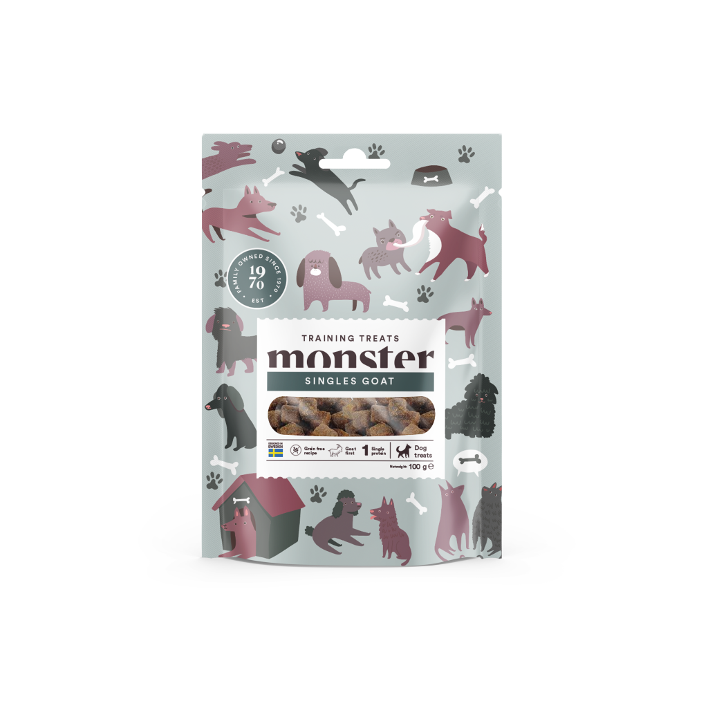Monster Dog Training Treats with Goat Meat