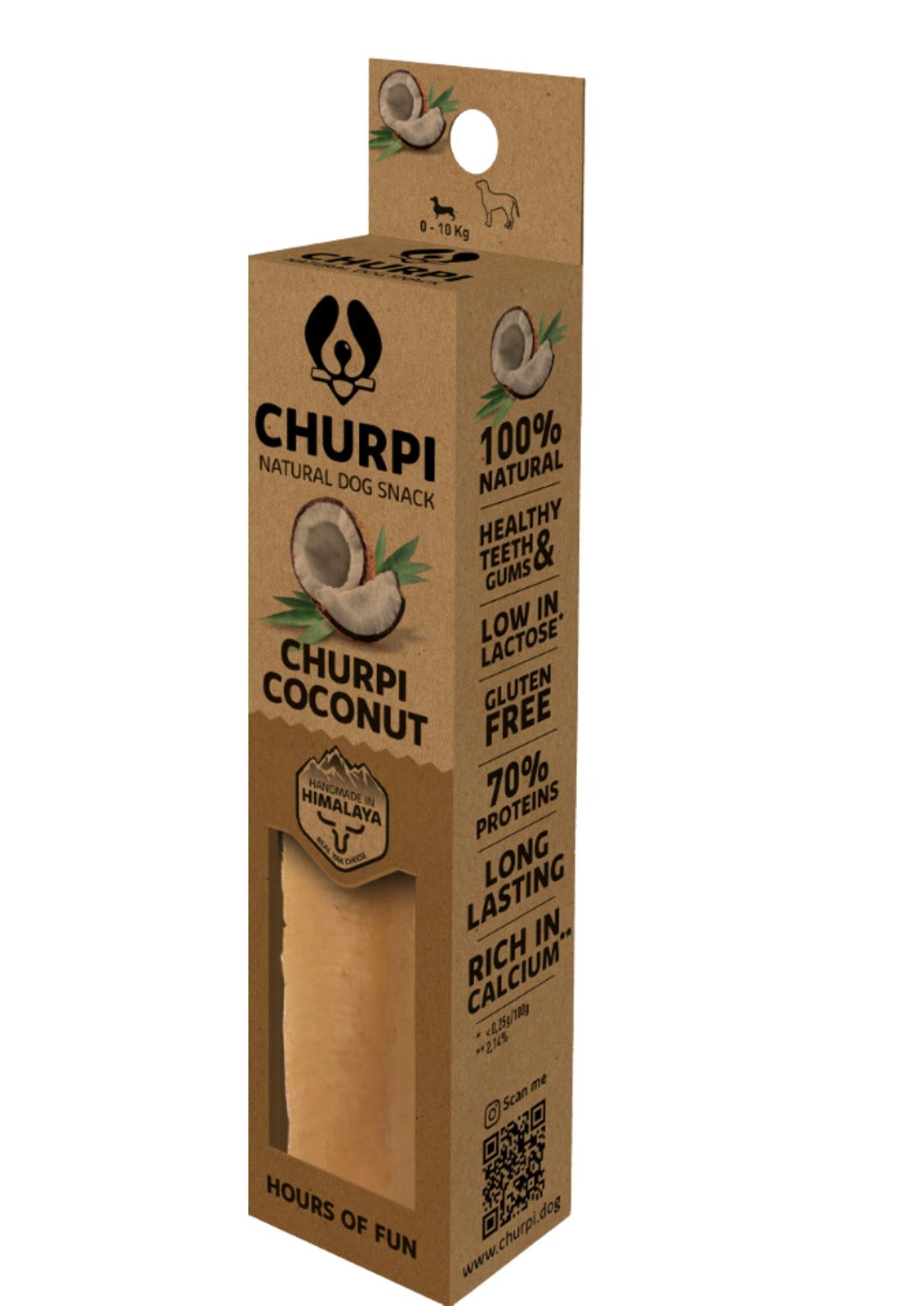 Yak cheese with coconut "Churpi Coco"