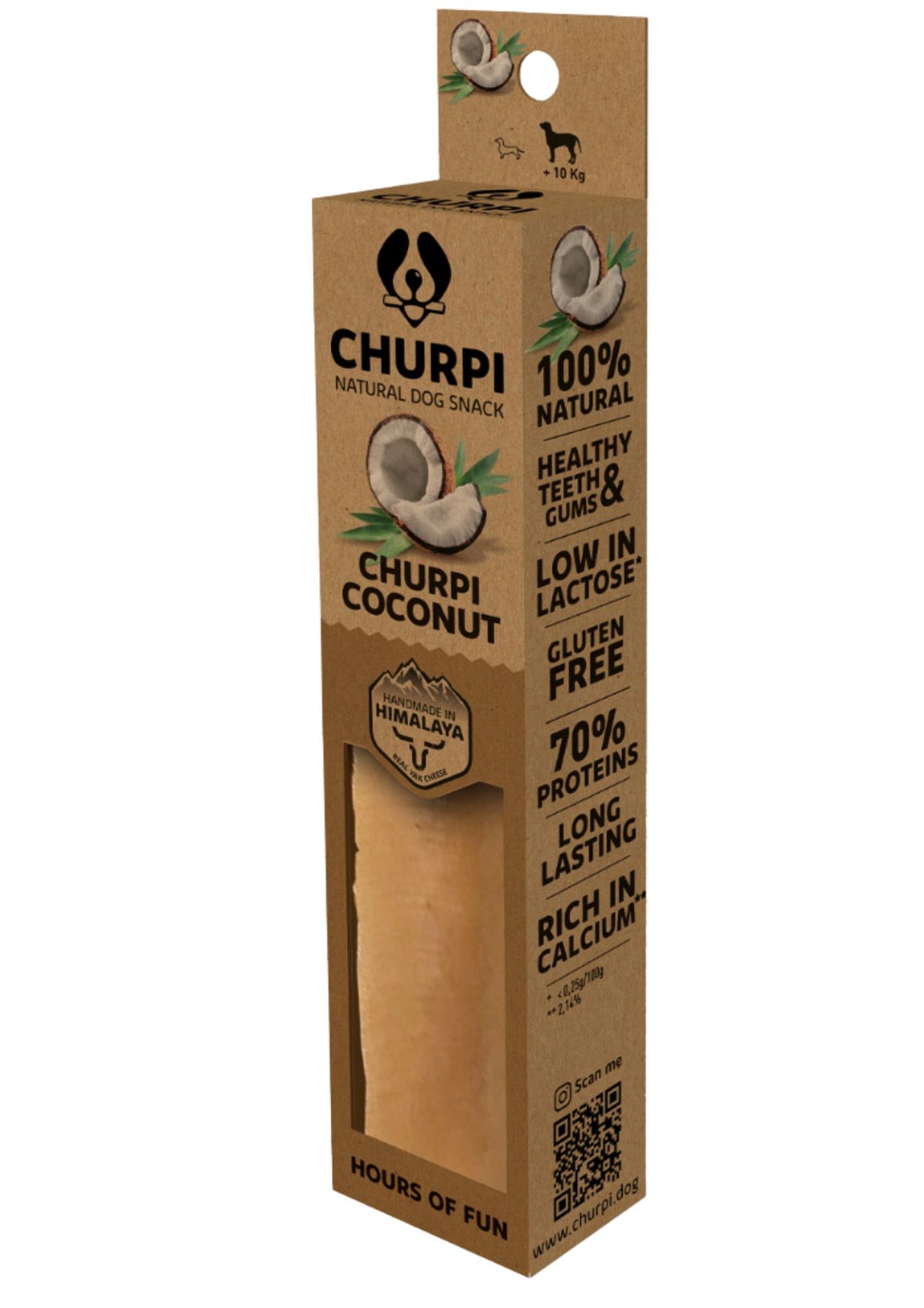 Yak cheese with coconut "Churpi Coco"
