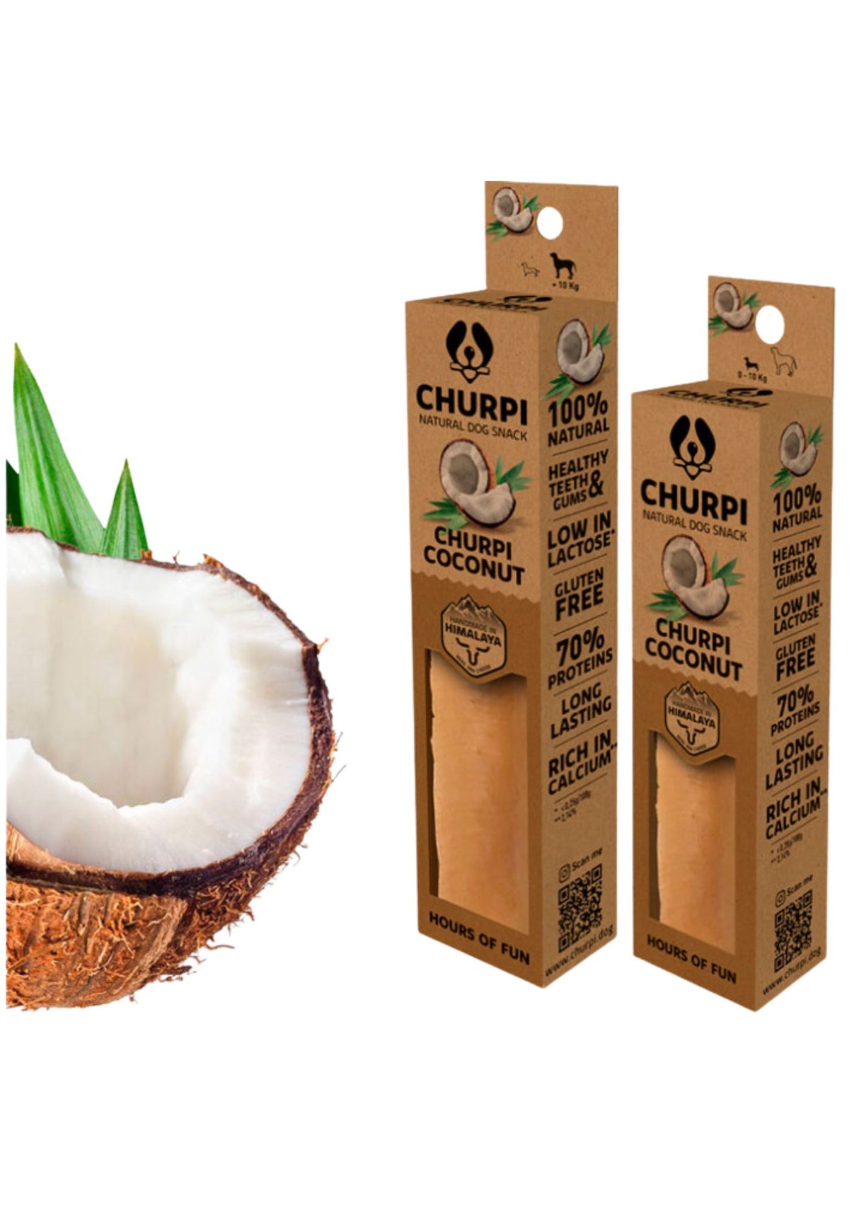 Yak cheese with coconut "Churpi Coco"