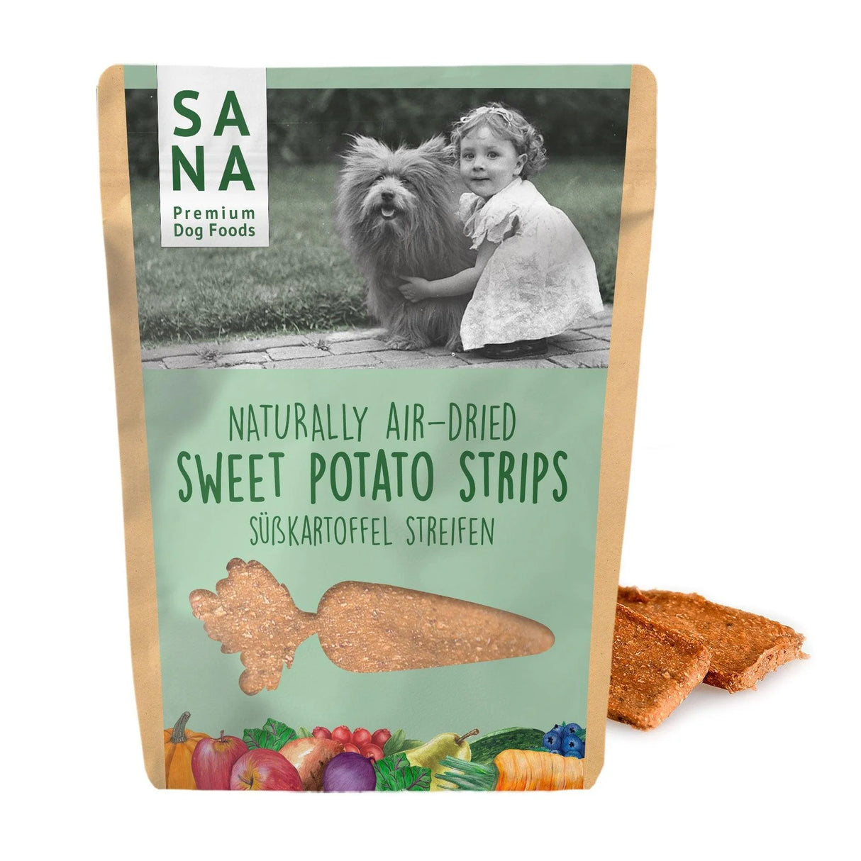 Dog Treats Air Dried Sweet Potato Strips Sana Dog