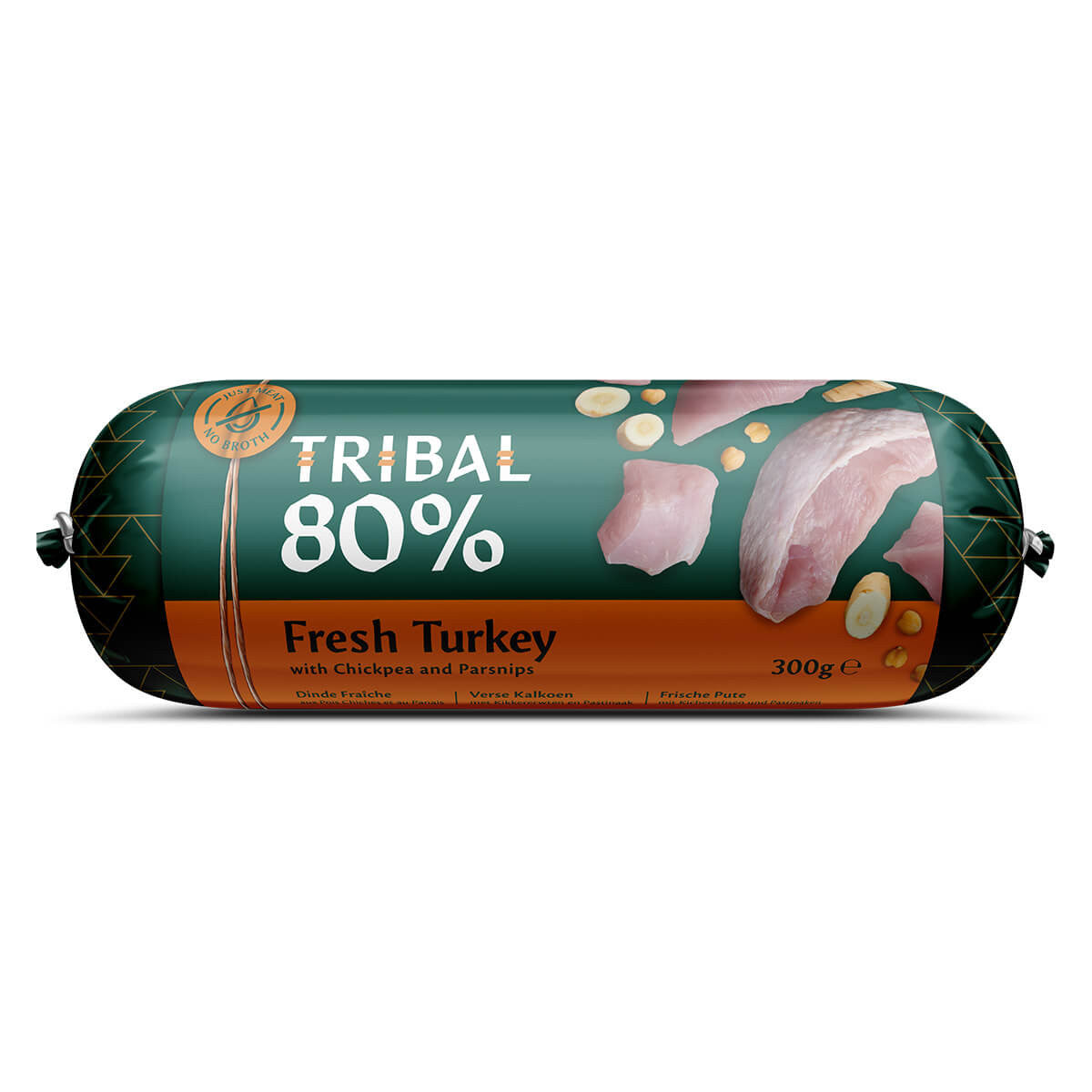 Tribal Gourmet Sausage Wet Dog Food with Fresh Turkey