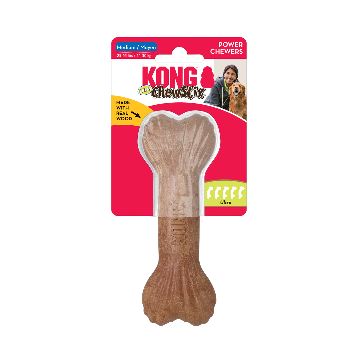 Wooden chew toy "KONG Chewstix Ultra"