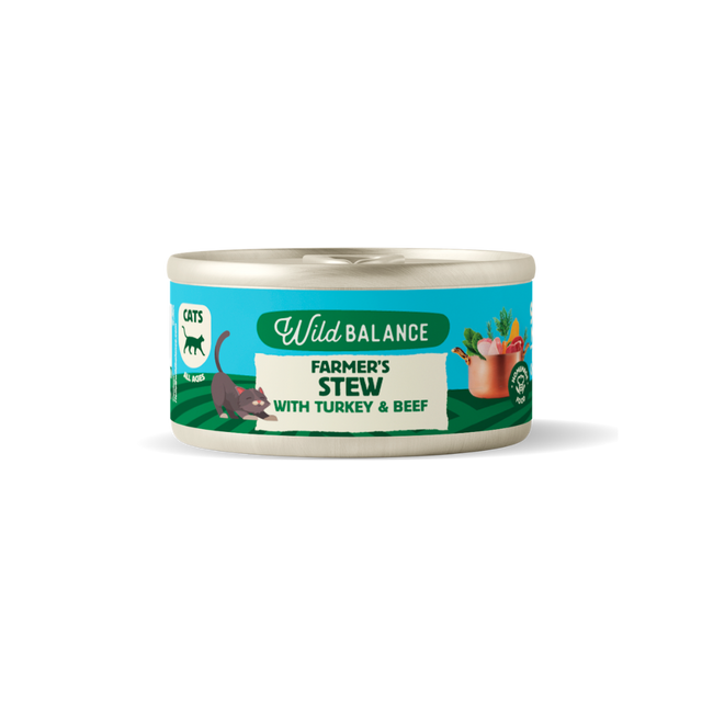Wild balance konservai katėms su kalakutiena ir jautiena