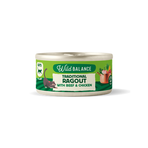 Wild Balance konservai katems su jautiena vistiena ir kiauliena