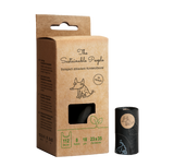 Eco-friendly biodegradable bags "The Sustainable People" (with handles)