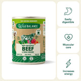 Wild Balance single protein wet dog food with beef