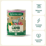 Wild Balance Single Protein Wet Dog Food with Lamb