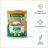 Wild Balance Single Protein Wet Dog Food with Pork
