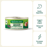 Wild Balance Wet Cat Food with Beef and Chicken