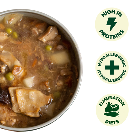 Wild Balance Stew for dogs with pork and pumpkin