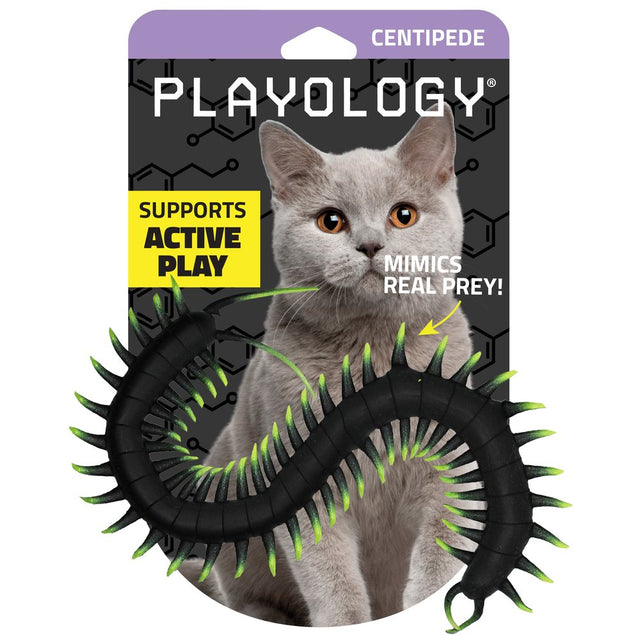Šimtakojis katėms su katžole "Playology Centipede"