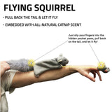 Skraidanti voverė katėms su katžole "Playology Flying Squirrel"