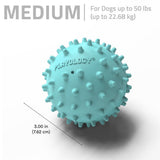 Kamuoliukas šunims su natūraliu kvapu "Playology Spikey Squeaky Chew Ball"