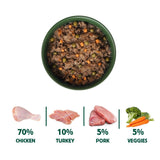 Wild Balance wet cat food with turkey and beef