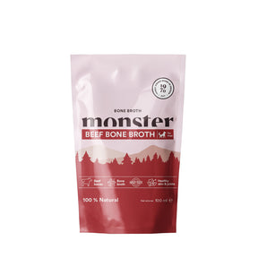Monster Dog Bone Broth Beef