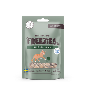 Liofilizuoti ėrienos skanėstai katėms Monster Freezies