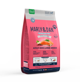 Marly & Dan sausas šunims su lašiša Adult Dog Large Breed