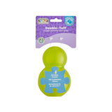 Interactive and treat-filled dog toy "Outward Hound Double-Tuff L Green"