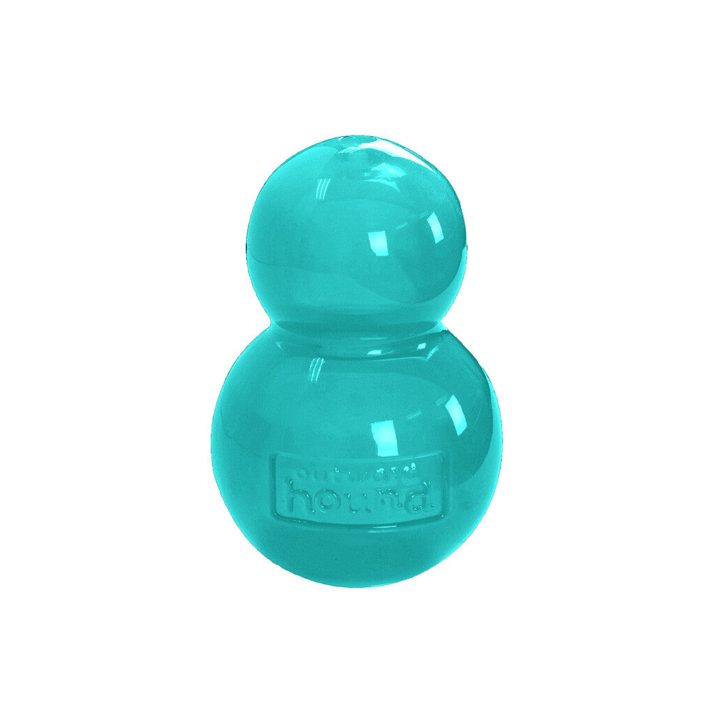 Interactive and treat-filled dog toy "Outward Hound Double-Tuff M Blue"