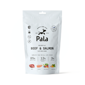 Pala maistas sunims Nr 3 su jautiena ir lasisa 100 g