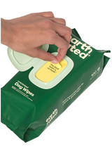 Wet dog wipes "Earth Rated" (unscented)