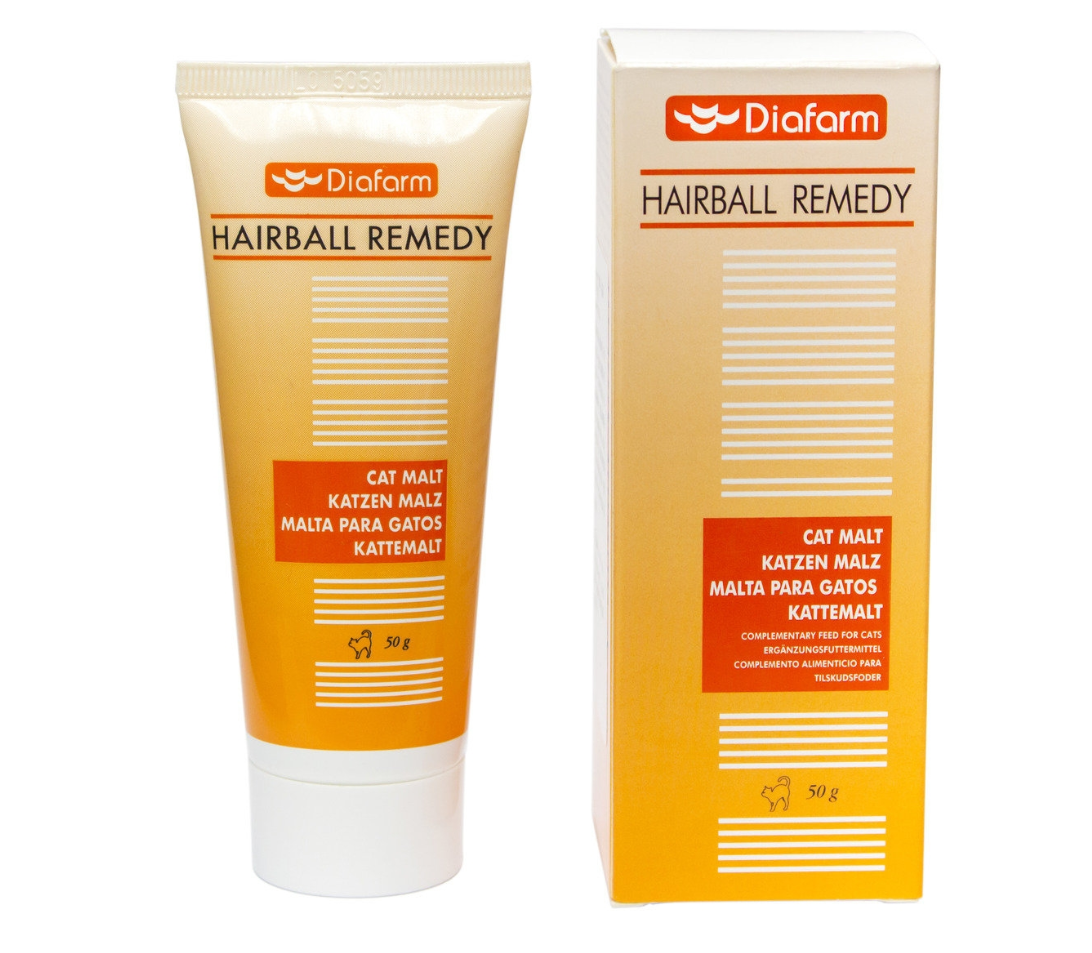 Paste for cats against hairballs in the stomach Diafarm Hairball Remendy, 50 ml