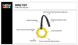 Rukka Pets Ring Toy Tug Toy for Dogs