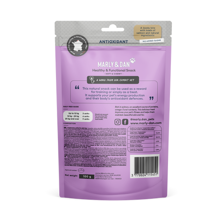 Marly & Dan soft treats for dogs ANTIOXIDANT